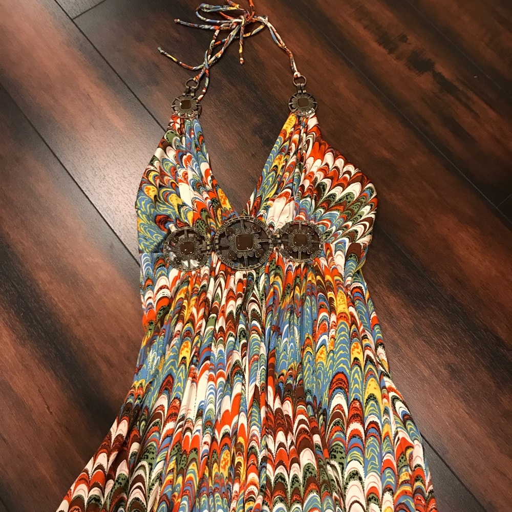 Sky halter top! Size Medium!
